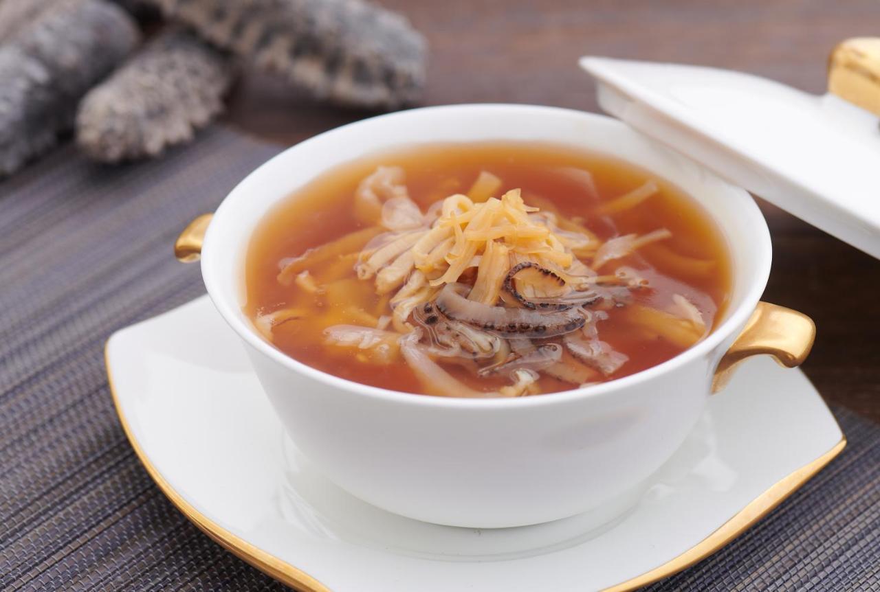 Hong Kong Gold Coast Hotel Eksteriør billede Shark fin soup