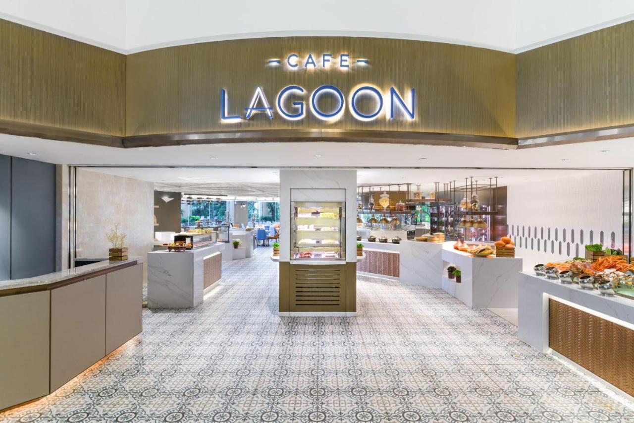 Hong Kong Gold Coast Hotel Eksteriør billede Café Lagoon