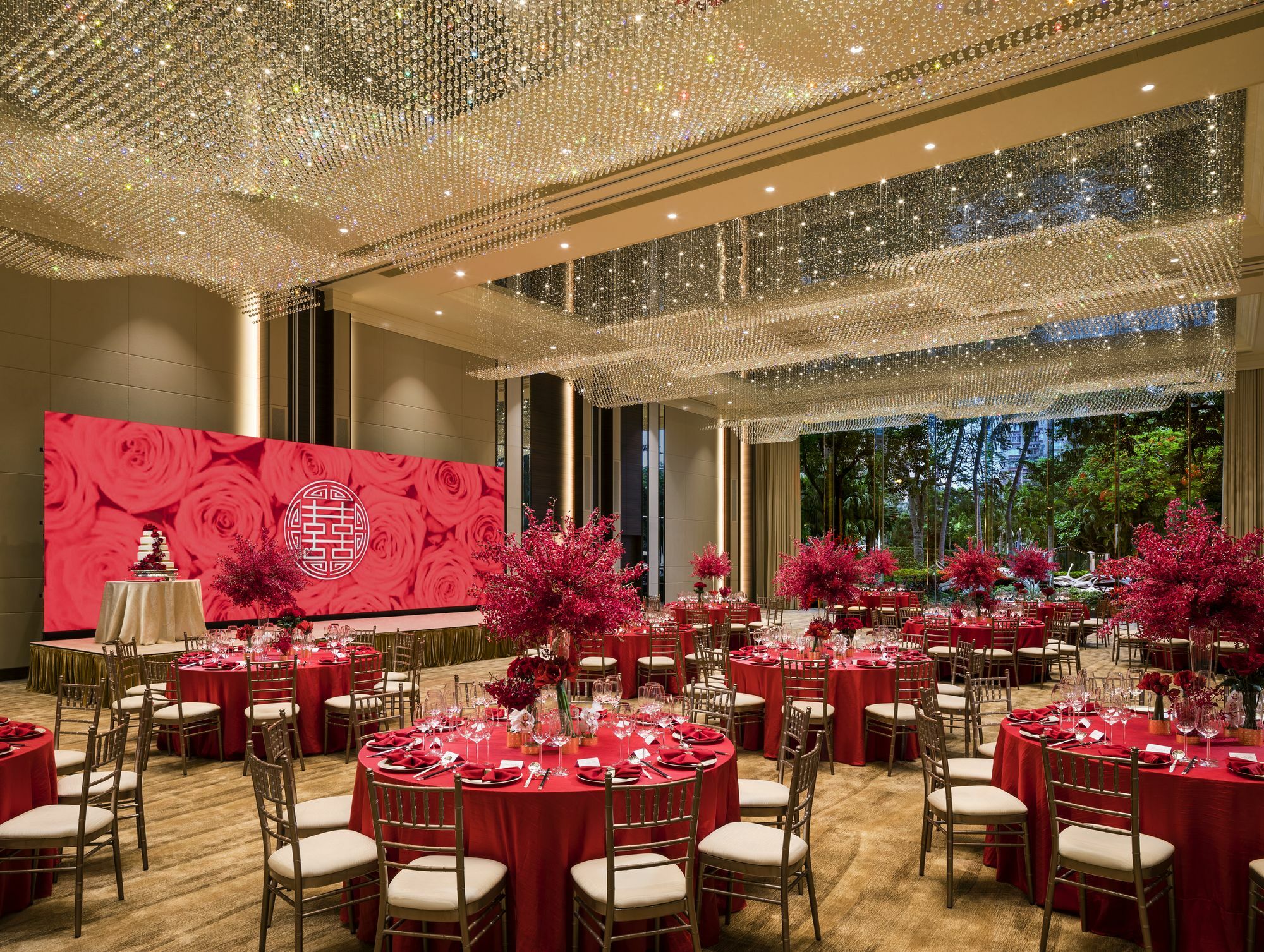 Hong Kong Gold Coast Hotel Eksteriør billede The ballroom